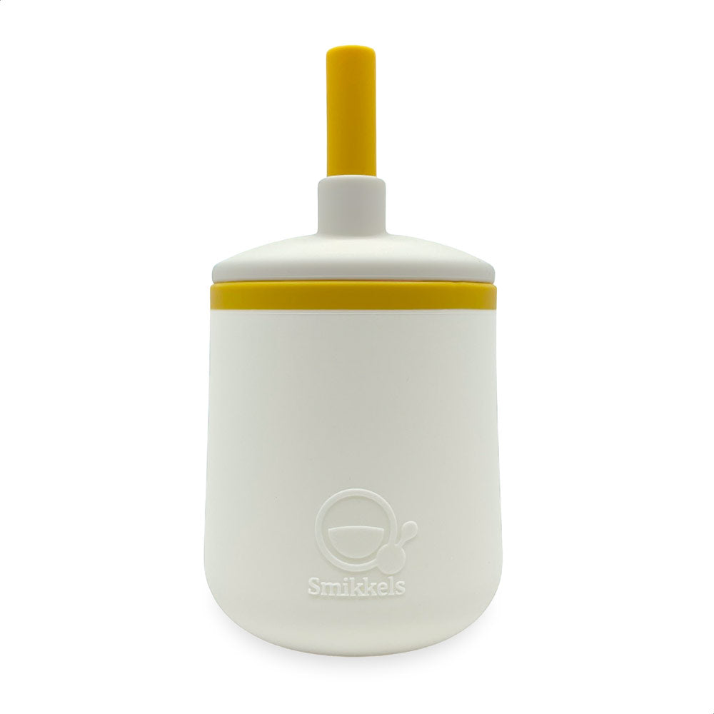 Silicone Cup with Straw