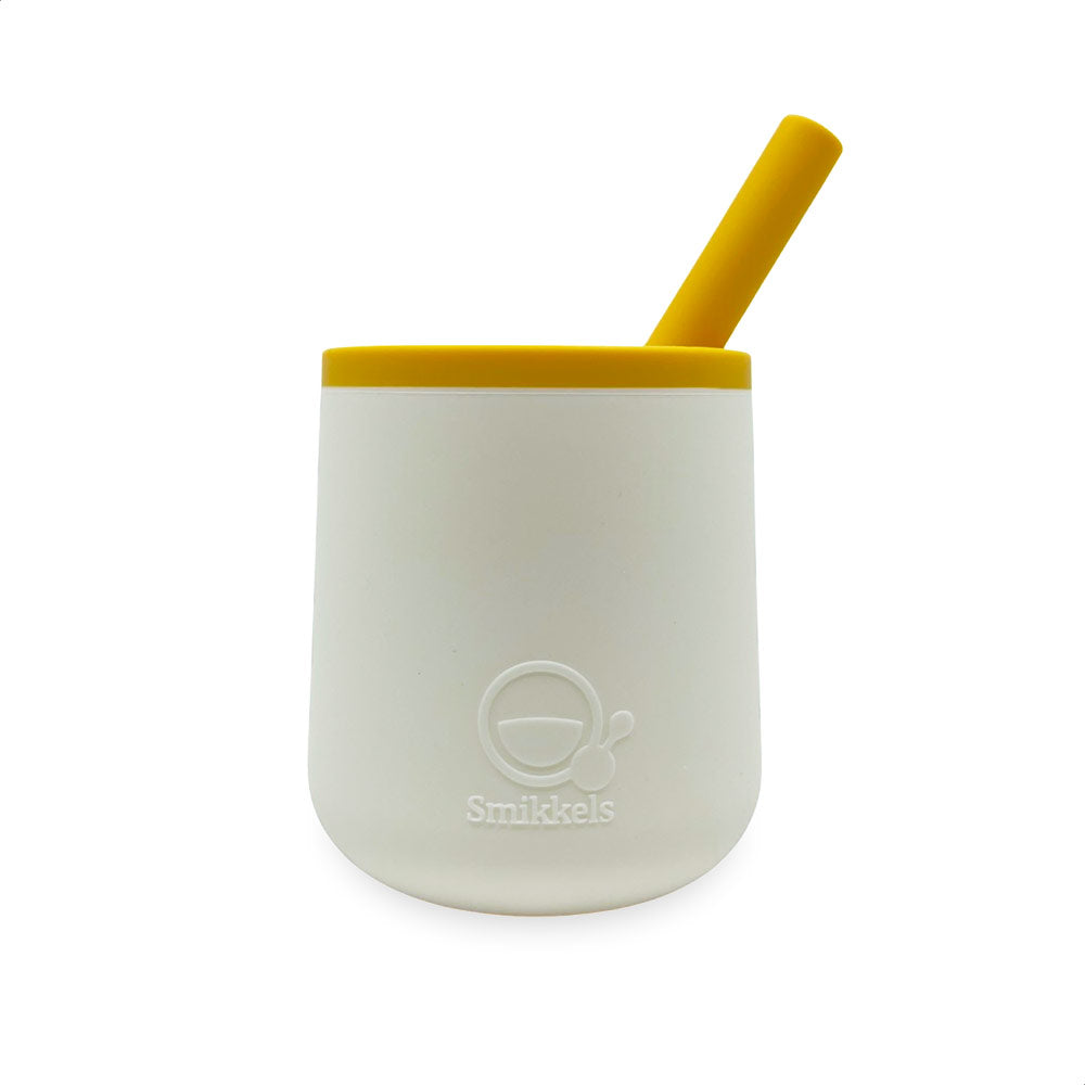 Silicone Cup with Straw