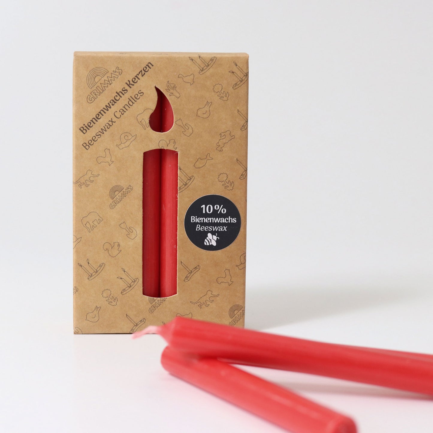 Beewax Candles - 12 PCS