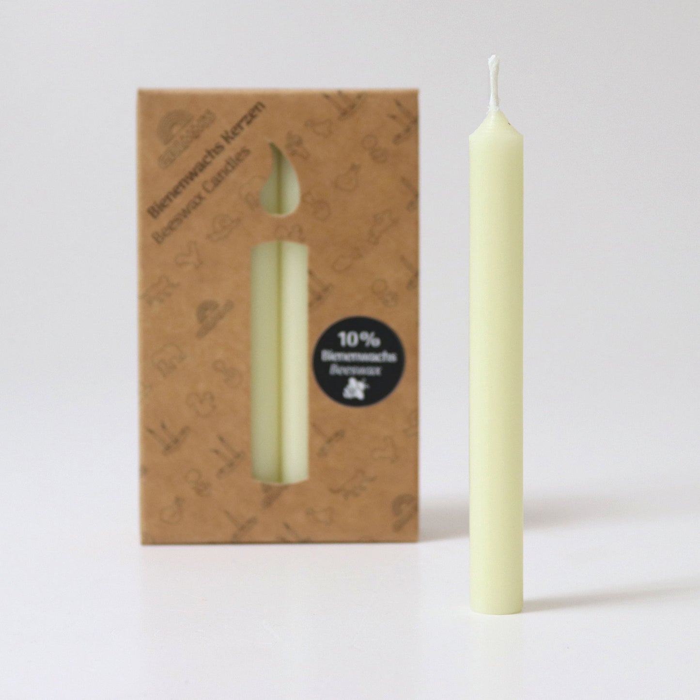 Beewax Candles - 12 PCS