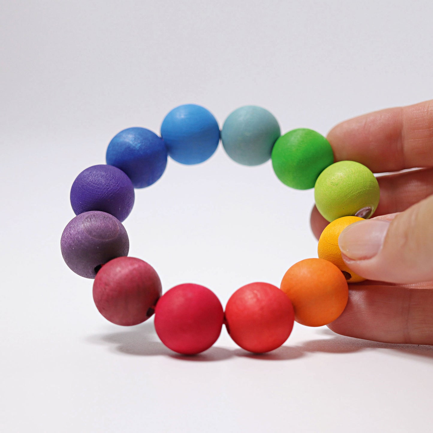 Rainbow Beads Ring