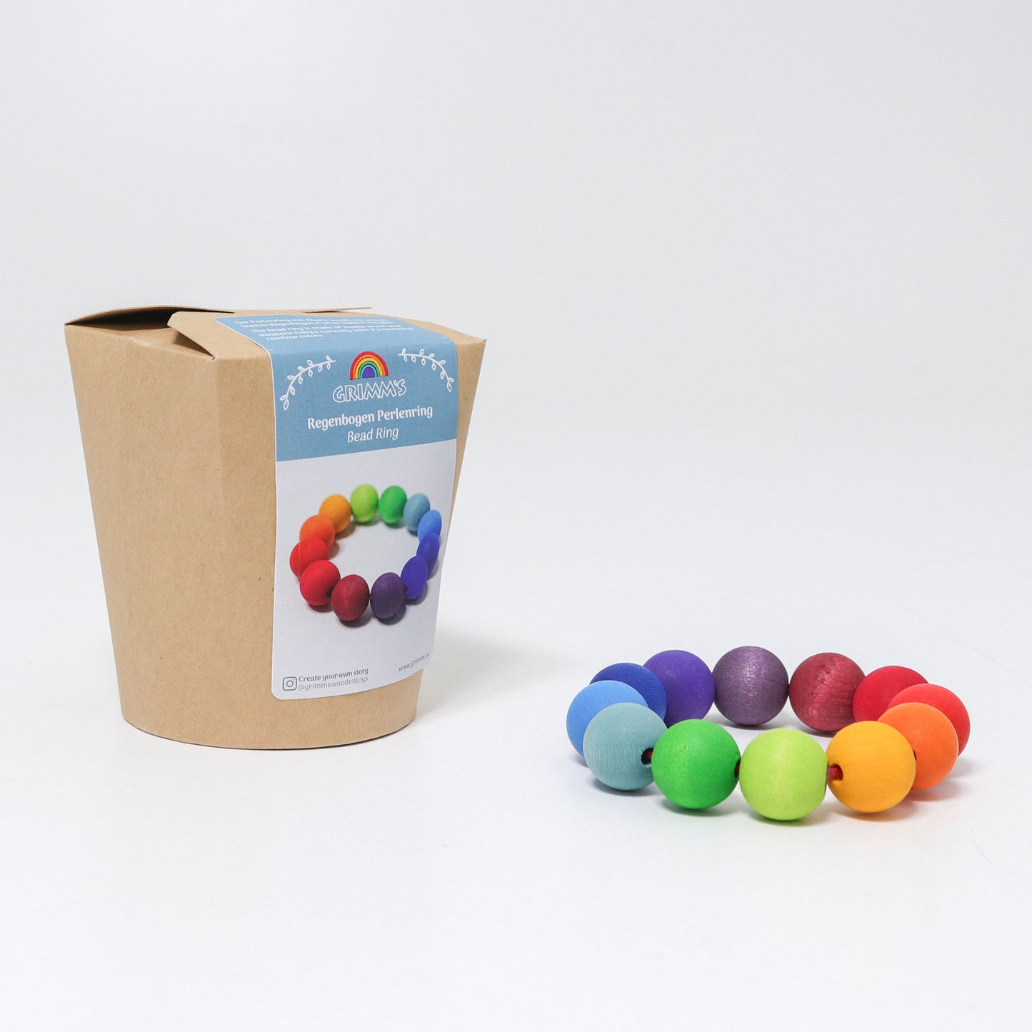 Rainbow Beads Ring