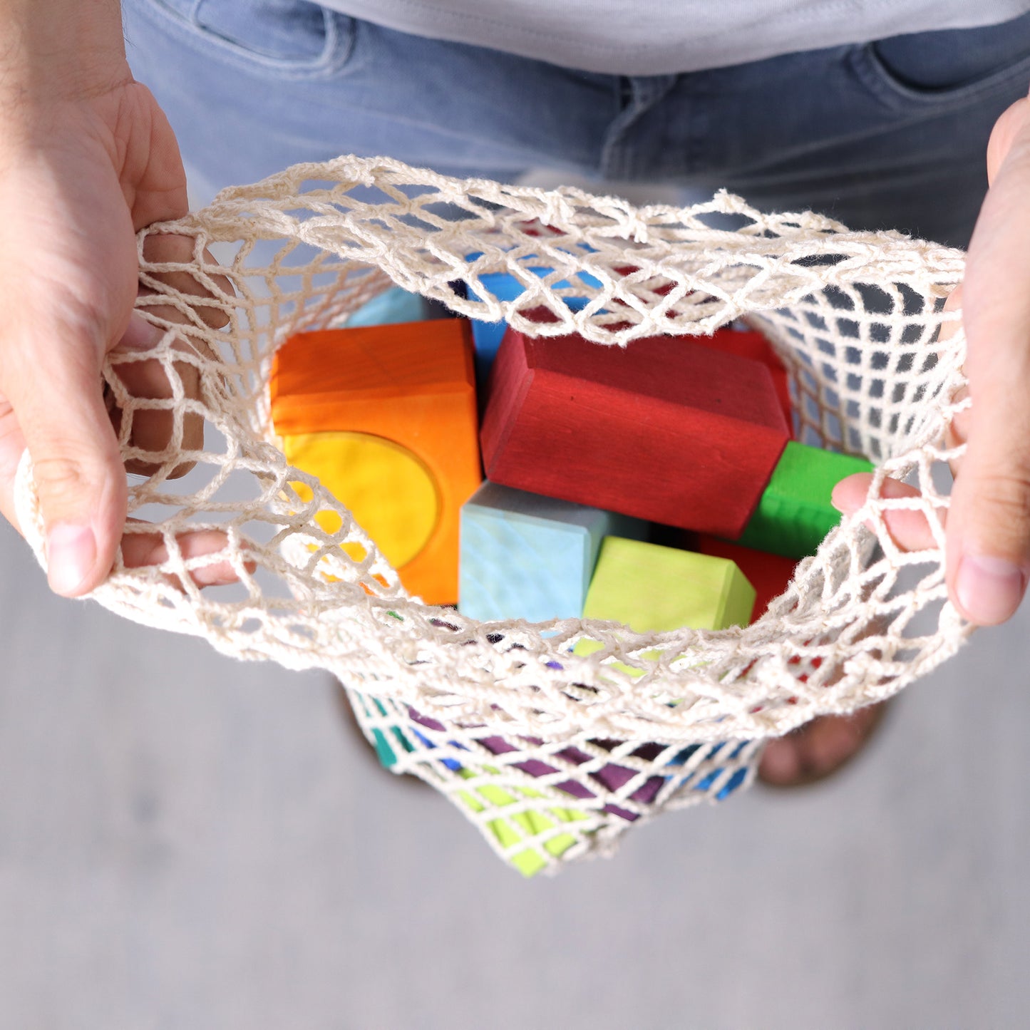 30 Colored Geo-Blocks