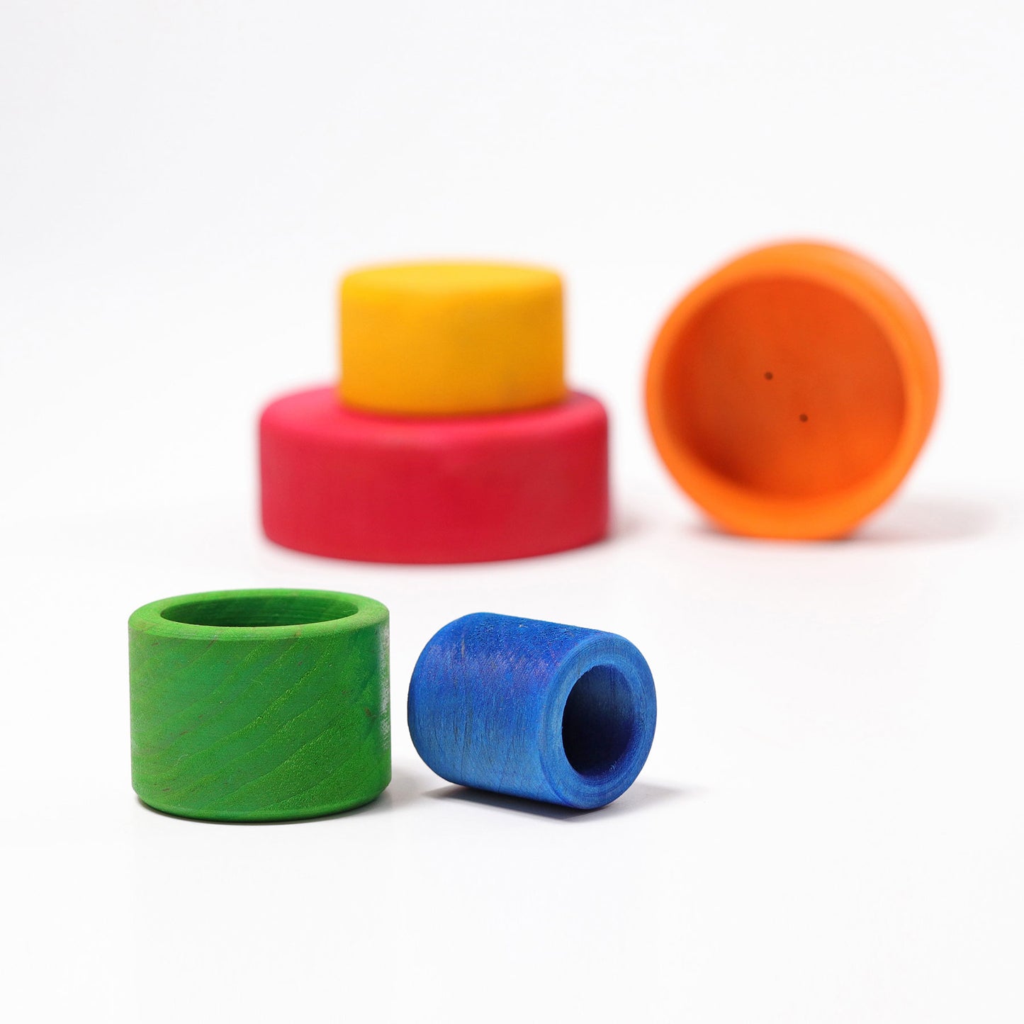 Red Set of Stacking Bowls