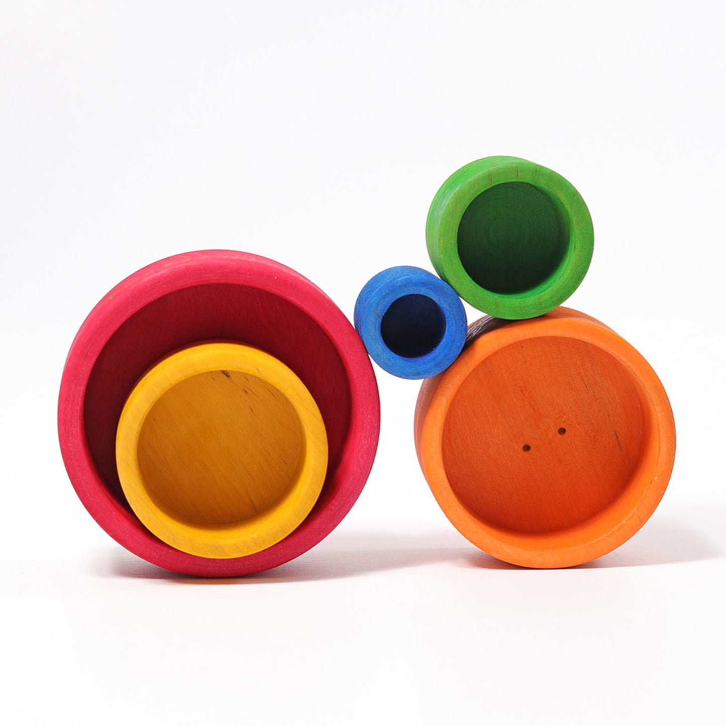 Red Set of Stacking Bowls