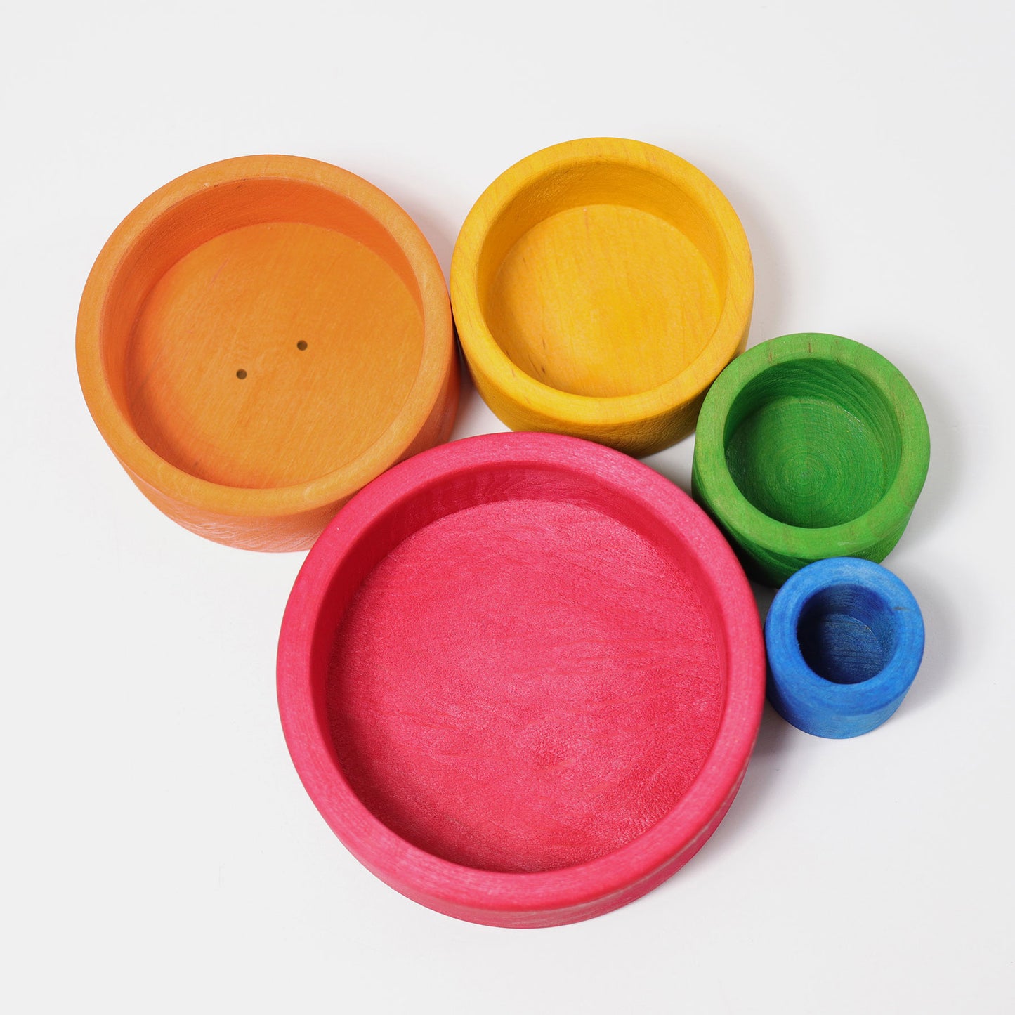 Red Set of Stacking Bowls