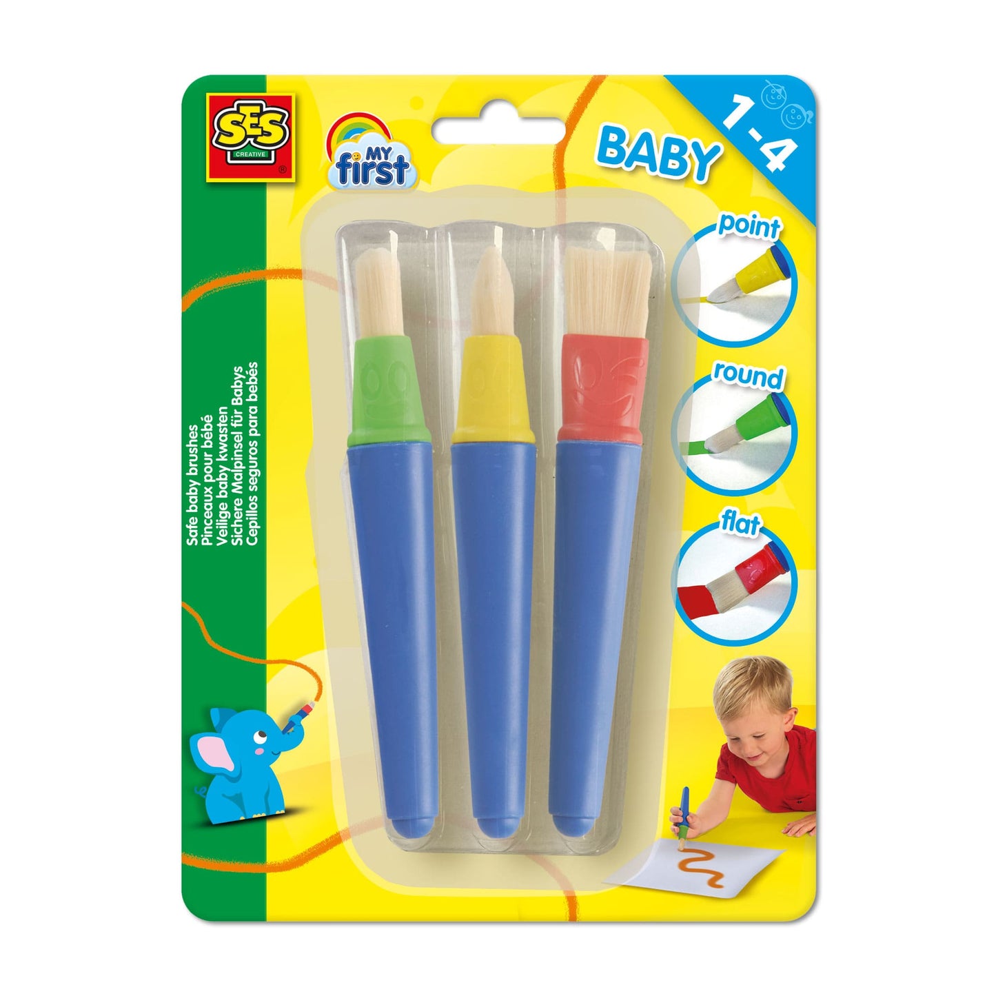 Veilige babyborstels