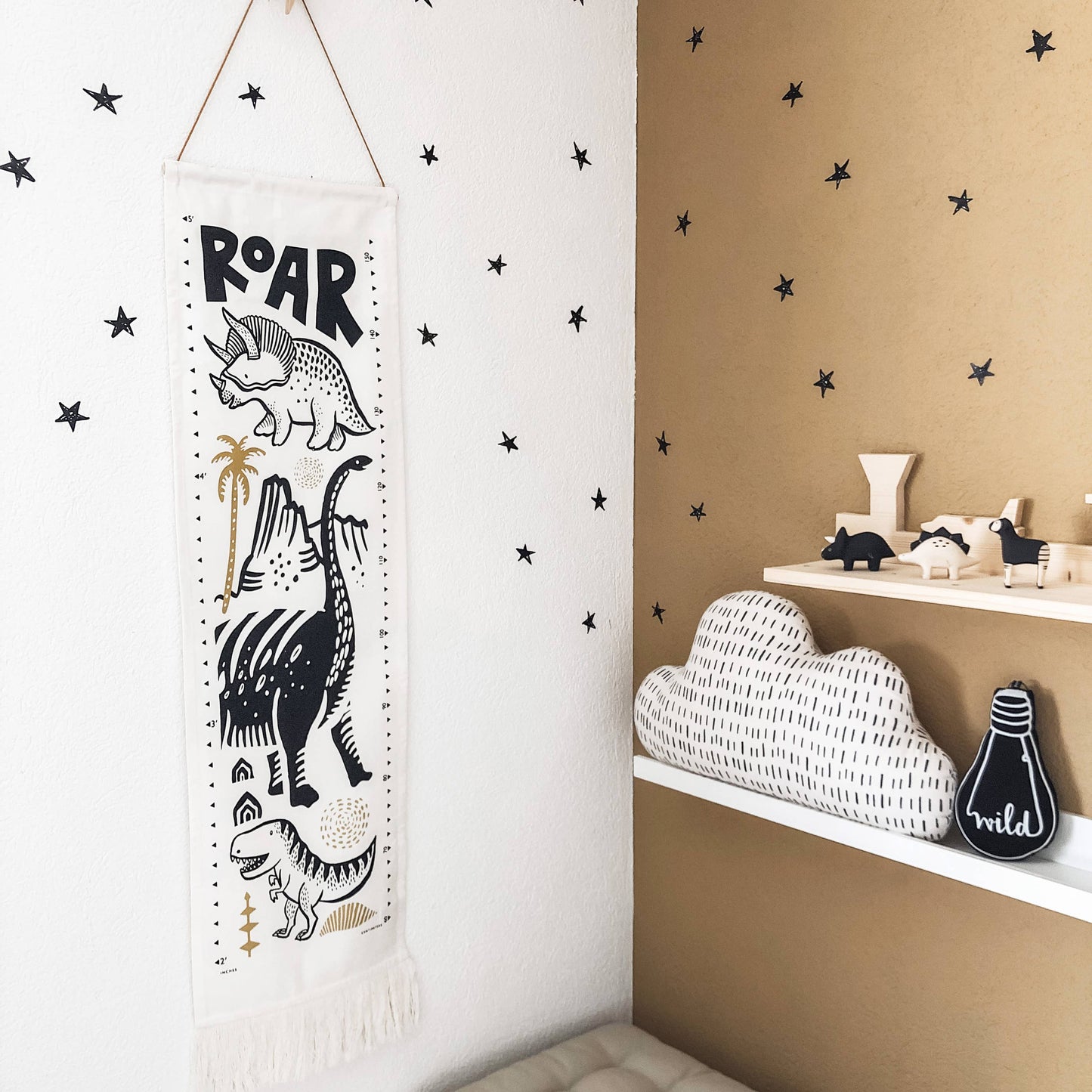 Dino Canvas Groeimeter