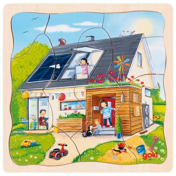 Puzzle - We are building a house