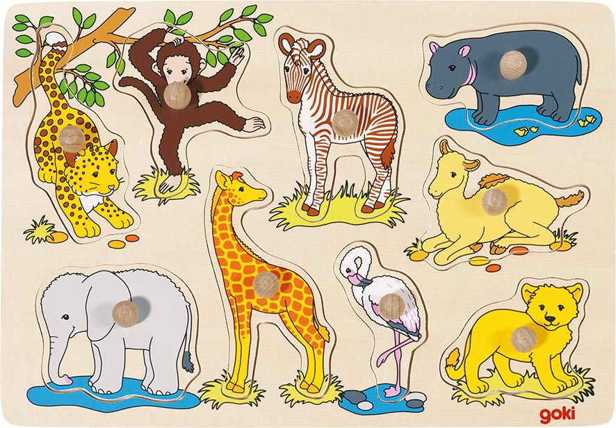 Lift out - African baby animals