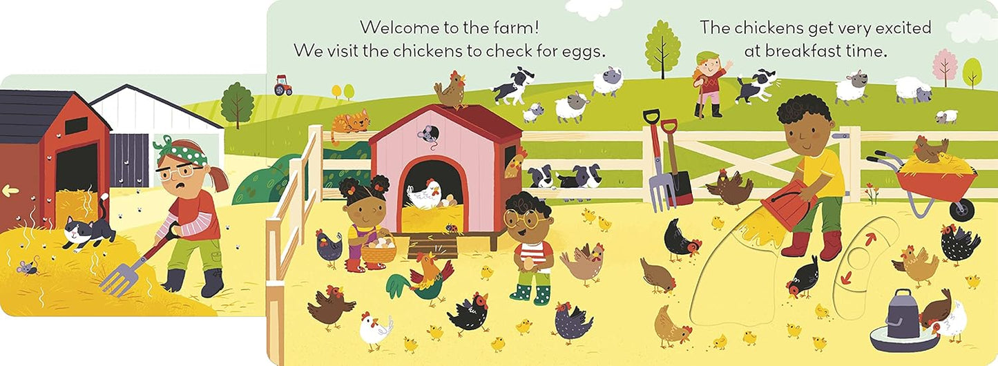 Little World: On the Farm: A push-and-pull adventure