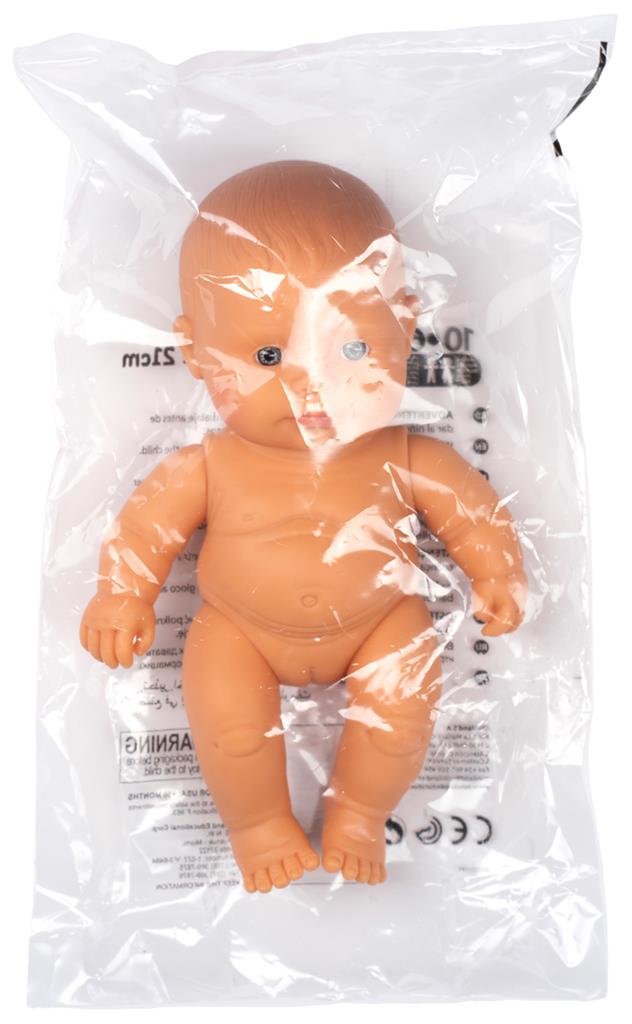 Baby Doll Caucasian Girl 21cm