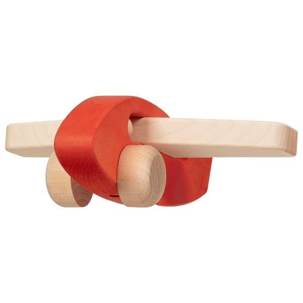 Red Wooden Airplane