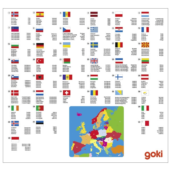Europe Puzzle