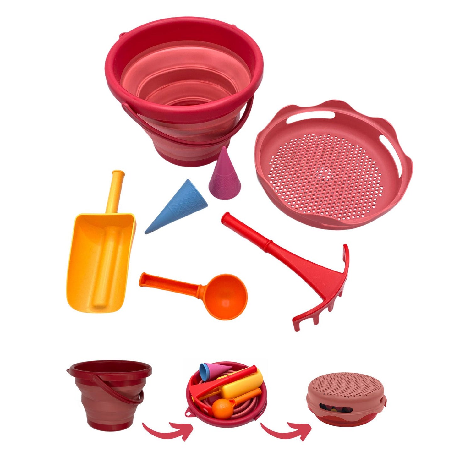 Sand Toy Set (7 in 1)