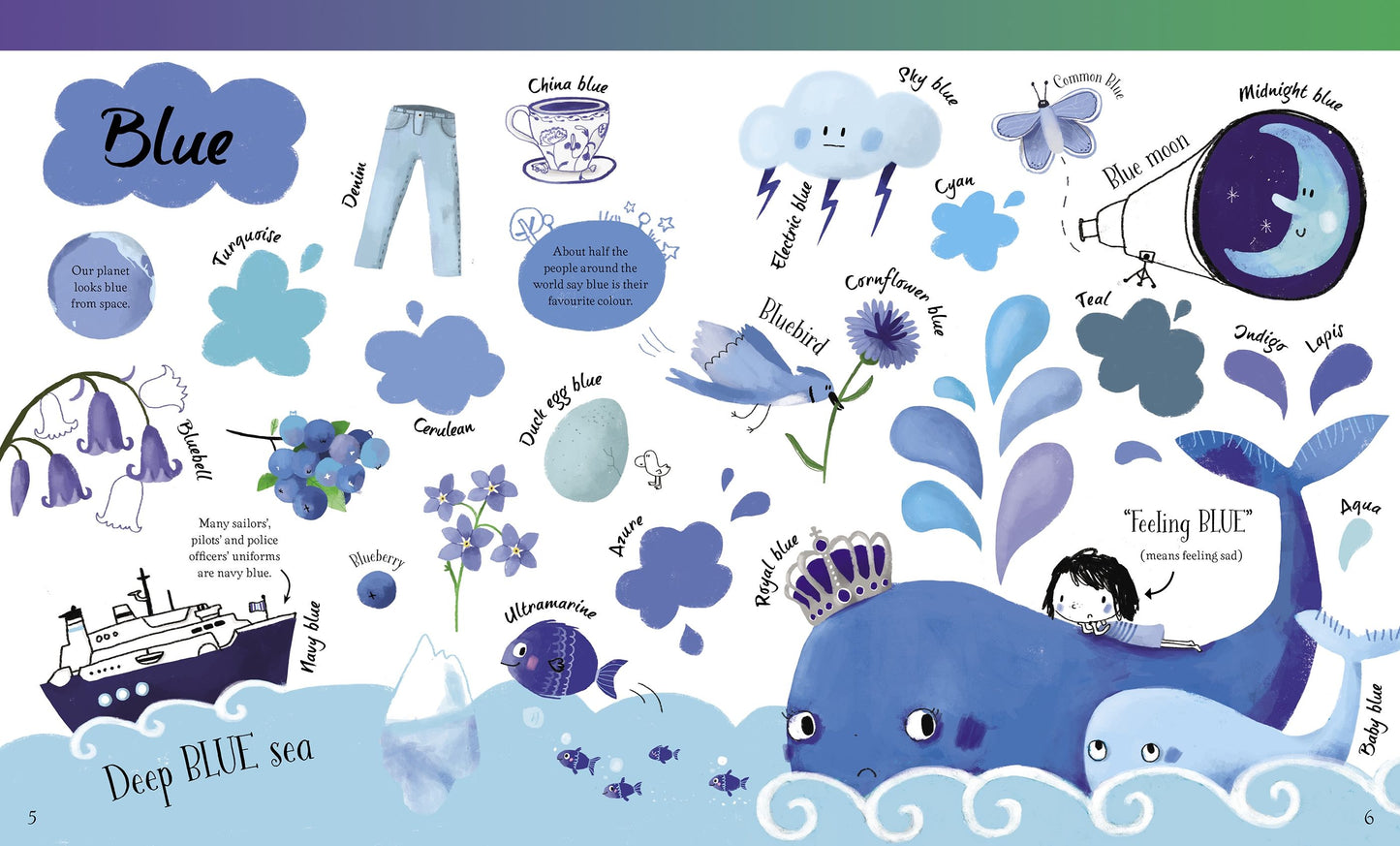 The Usborne Big Book of Colours