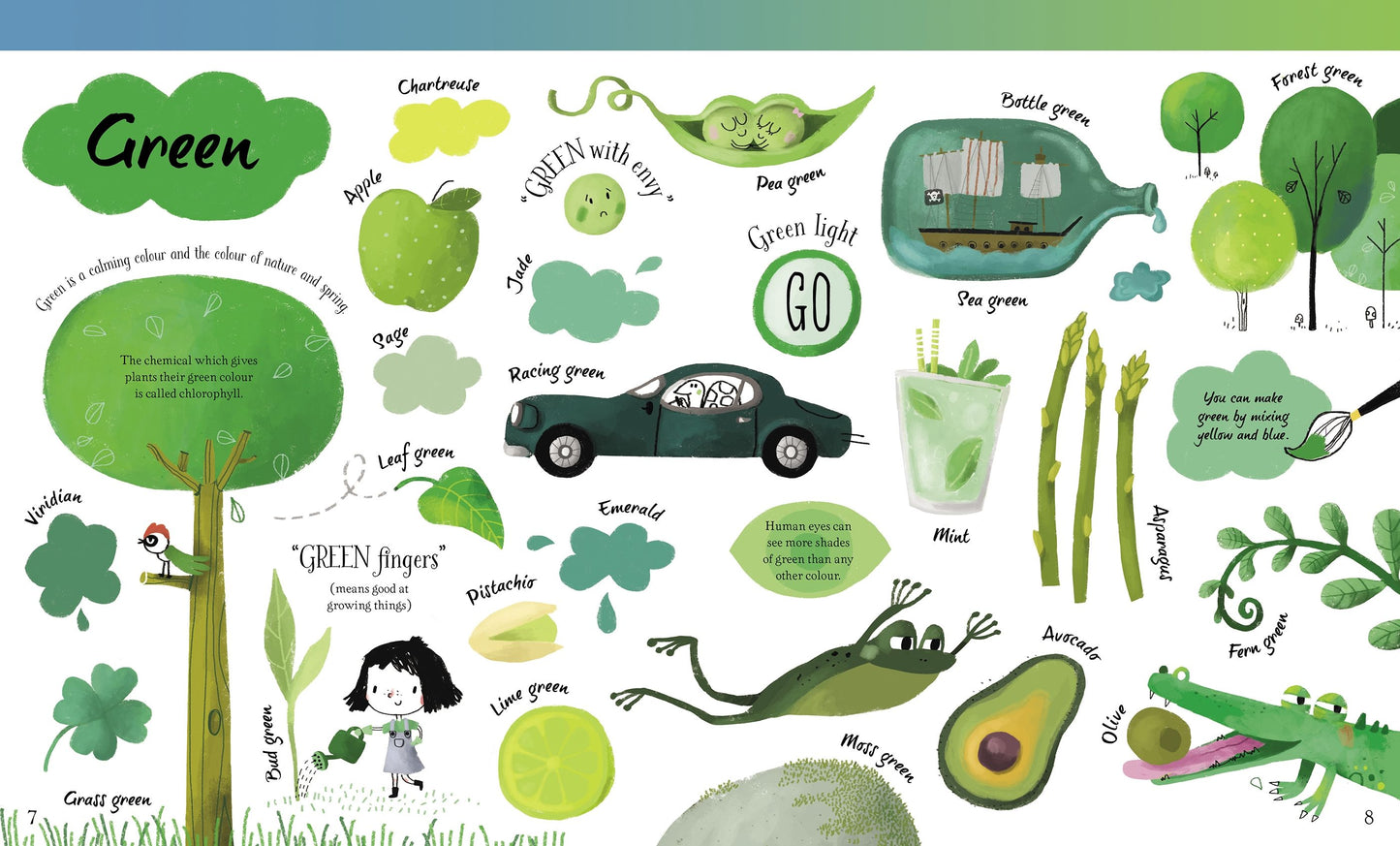The Usborne Big Book of Colours