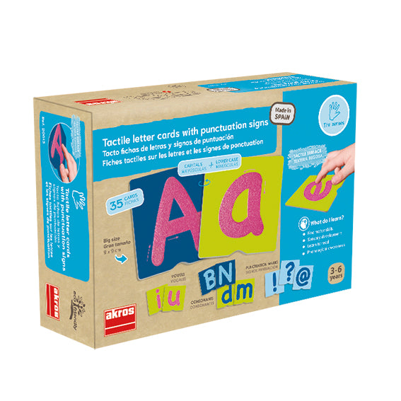 Tactiele Letterkaarten Voorafschrijven