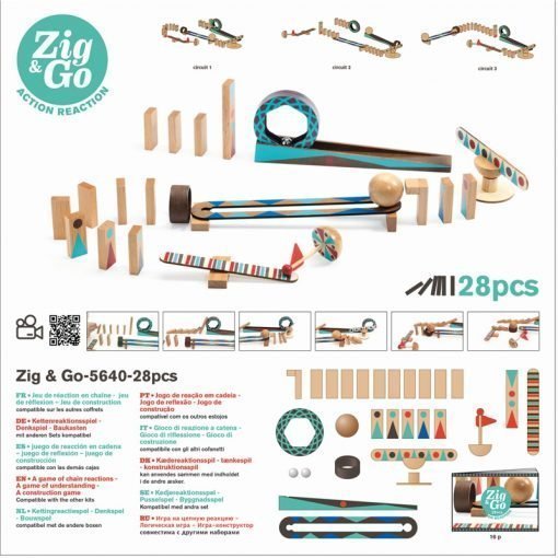 Zig & Go Roll | Action - Réaction