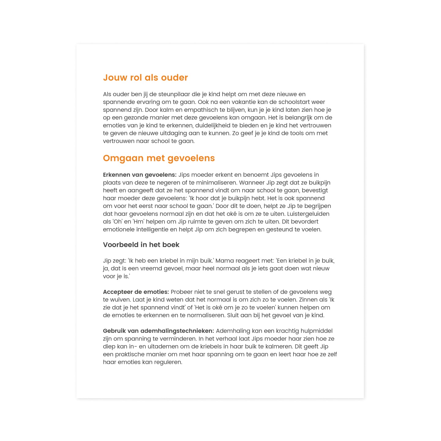 Jip gaat naar school – een Howtotalk prentenboek