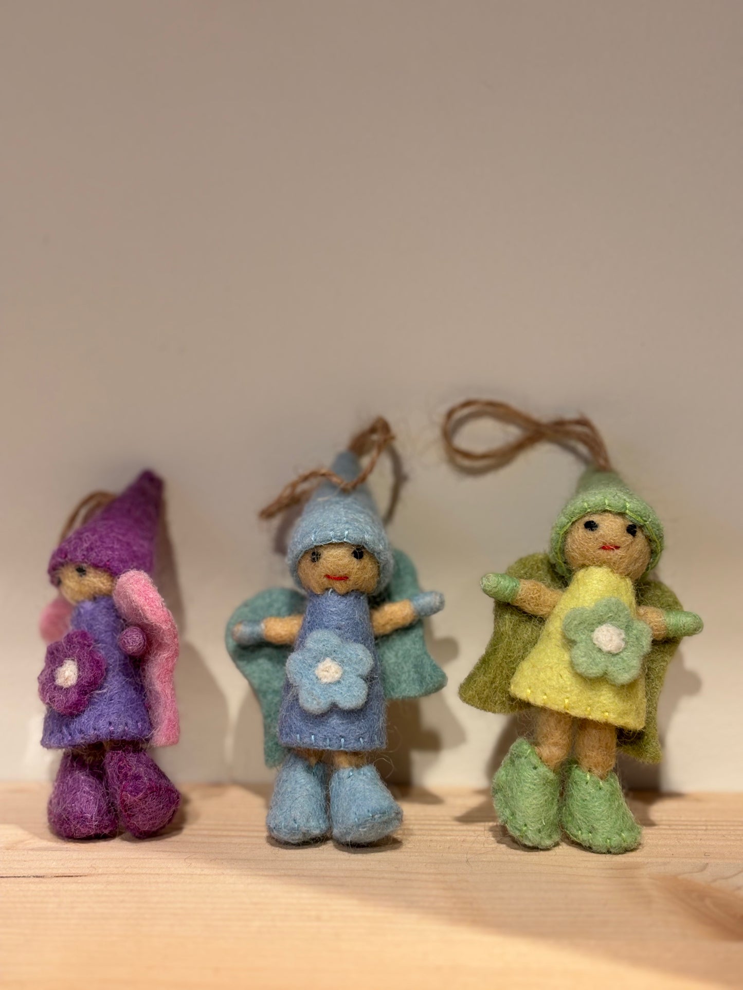 Handmade Felt Fairies