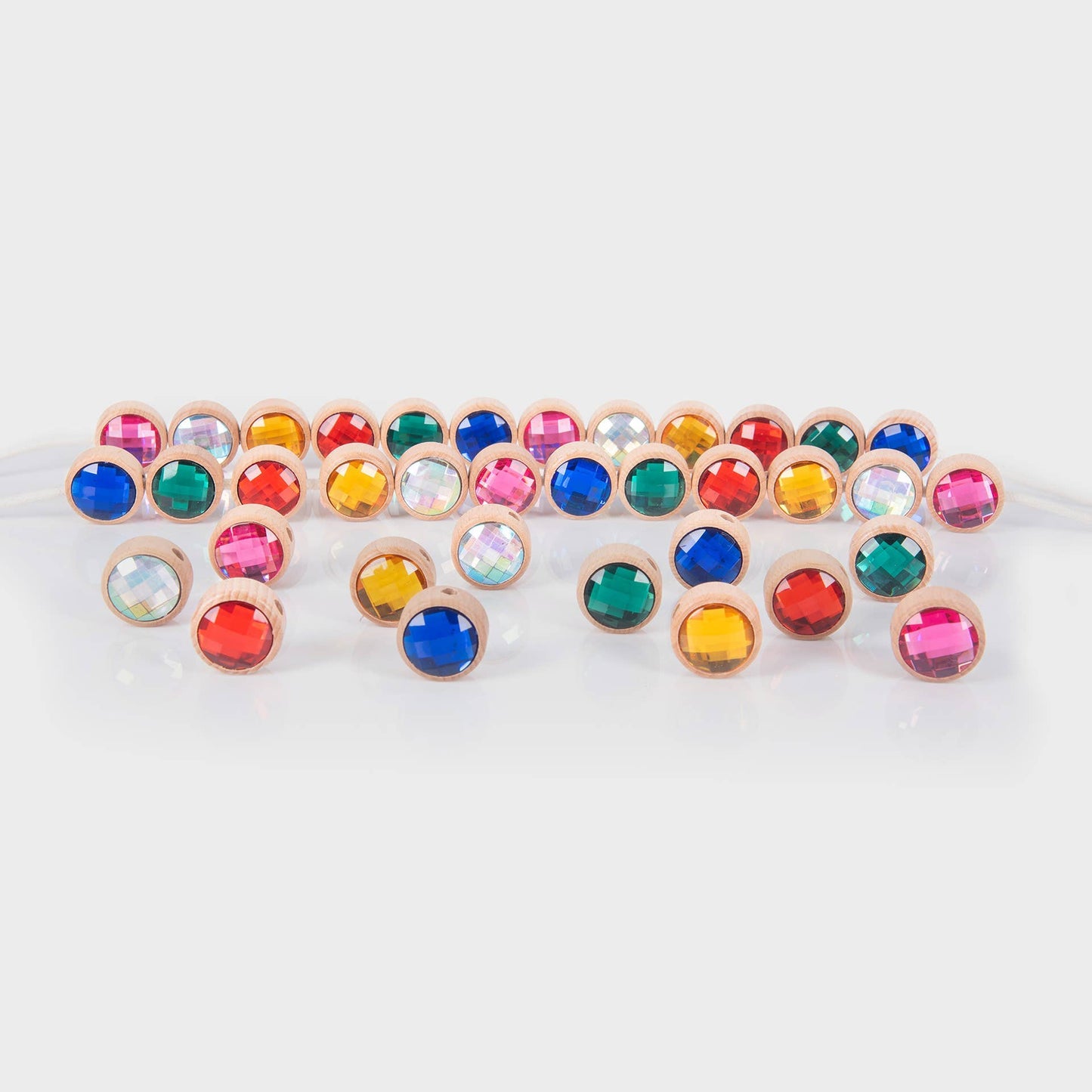 Tickit Wooden Lacing Jewels