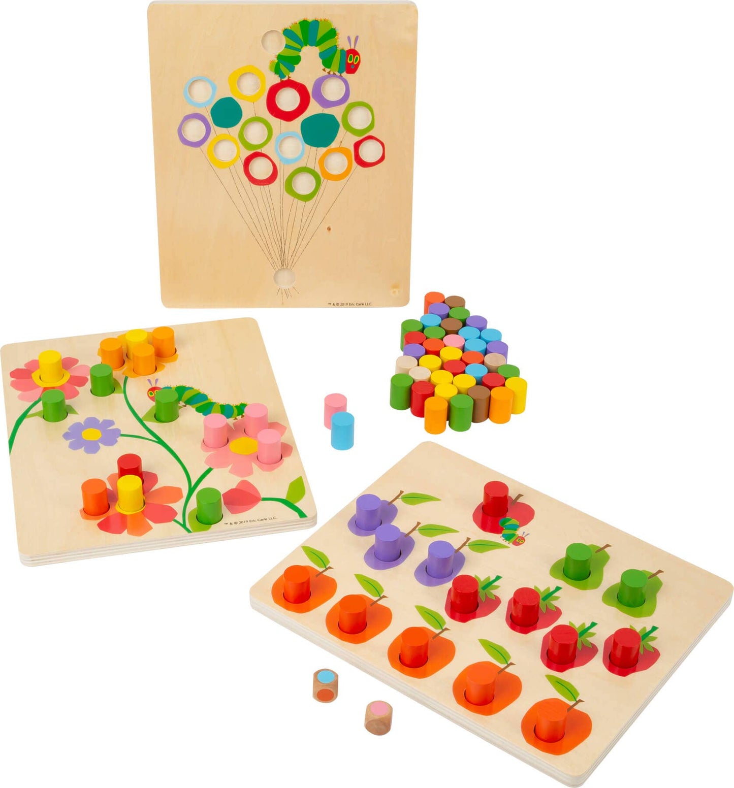 Het Zeer Hongerige Rups Kleuren Spel
