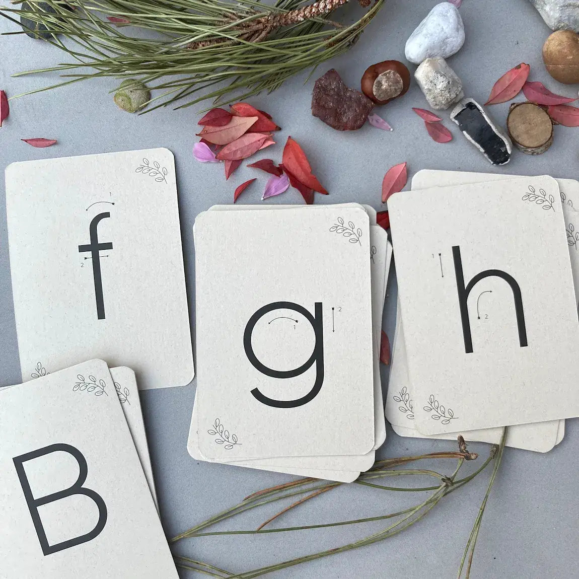 Alfabet flashcards - Educatief speelgoed - Montessori