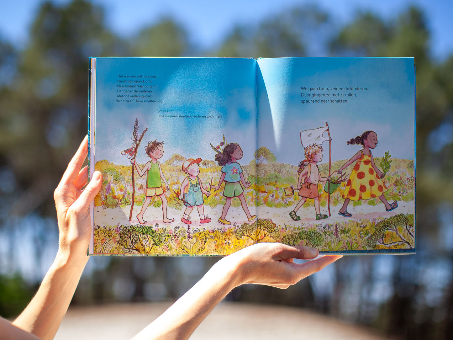 Naar buiten! Naar buiten!