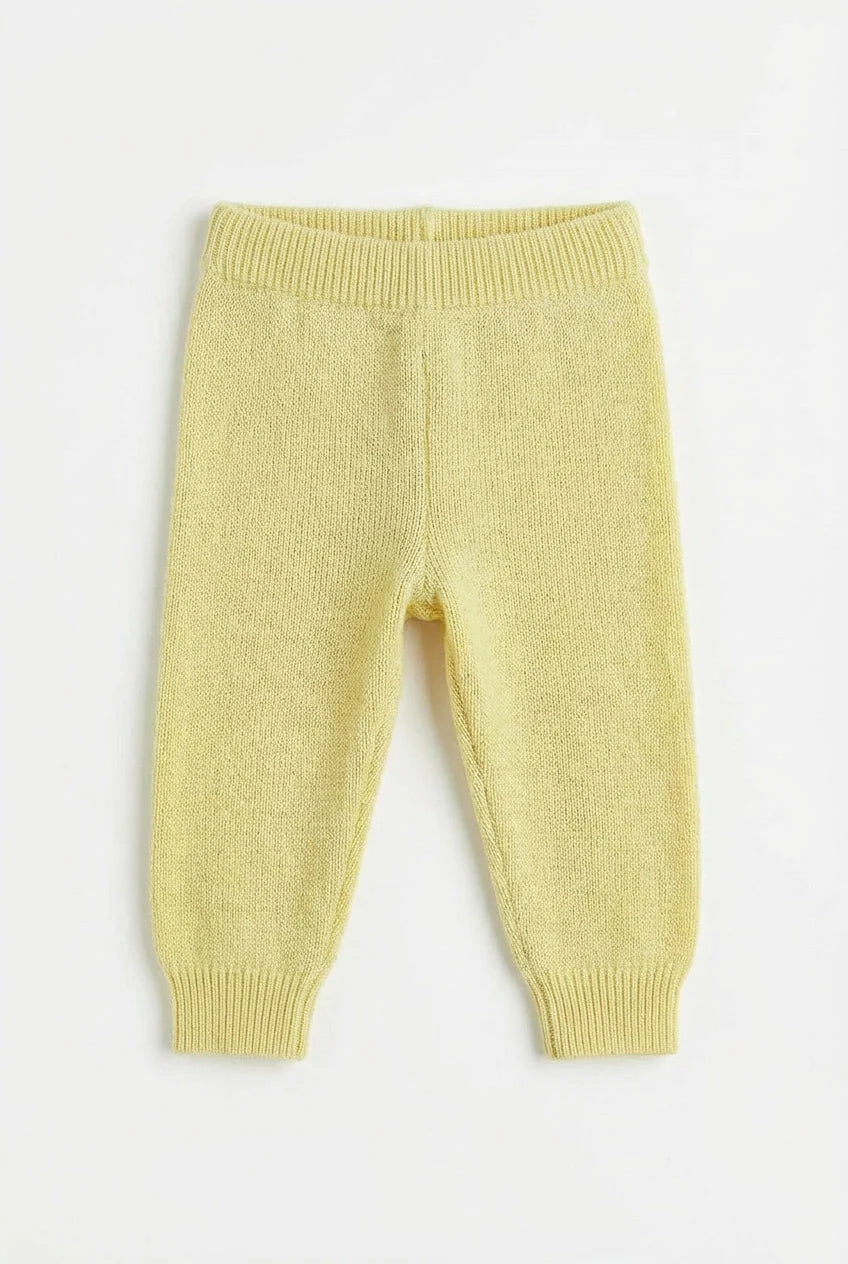 Merino Wool Knitted Baby Pants – Lemonade