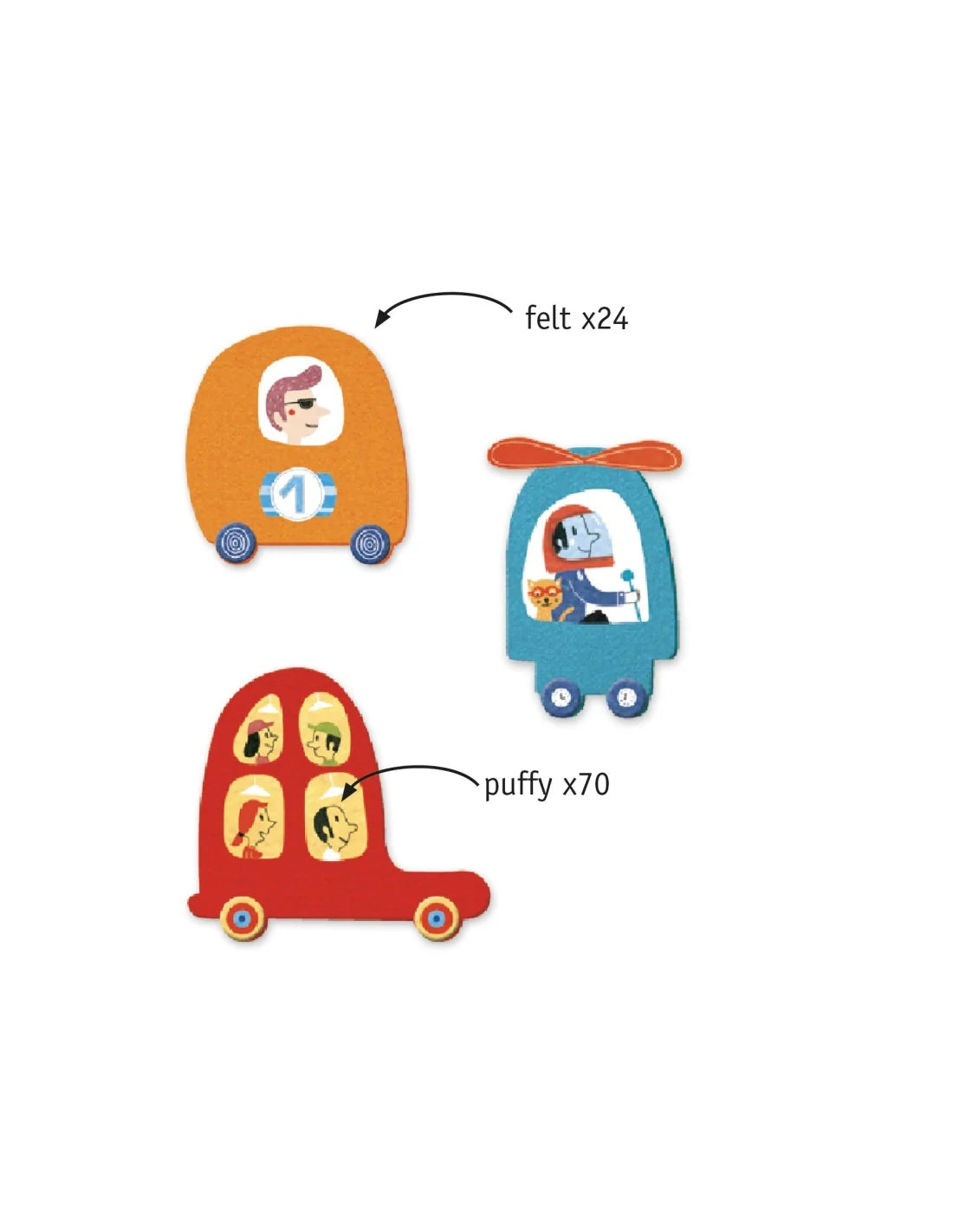 Create with stickers - I love cars