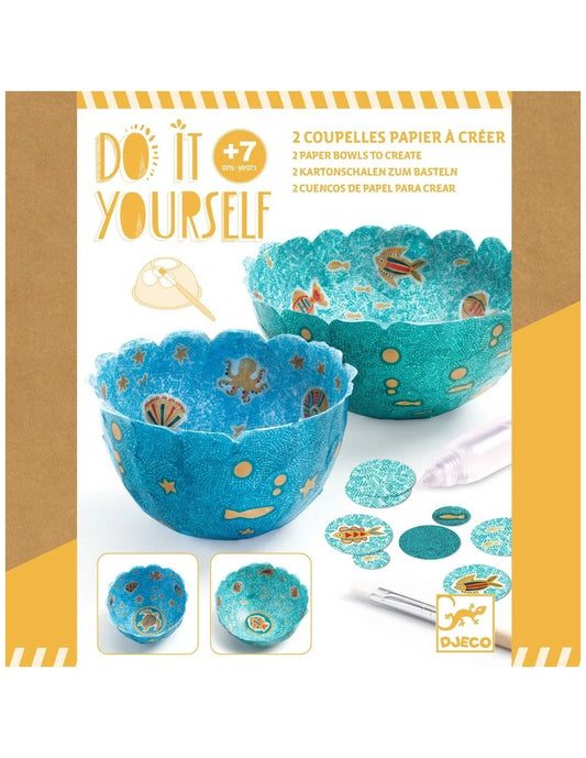 DIY Kit – 2 Bowls to Create – Sea