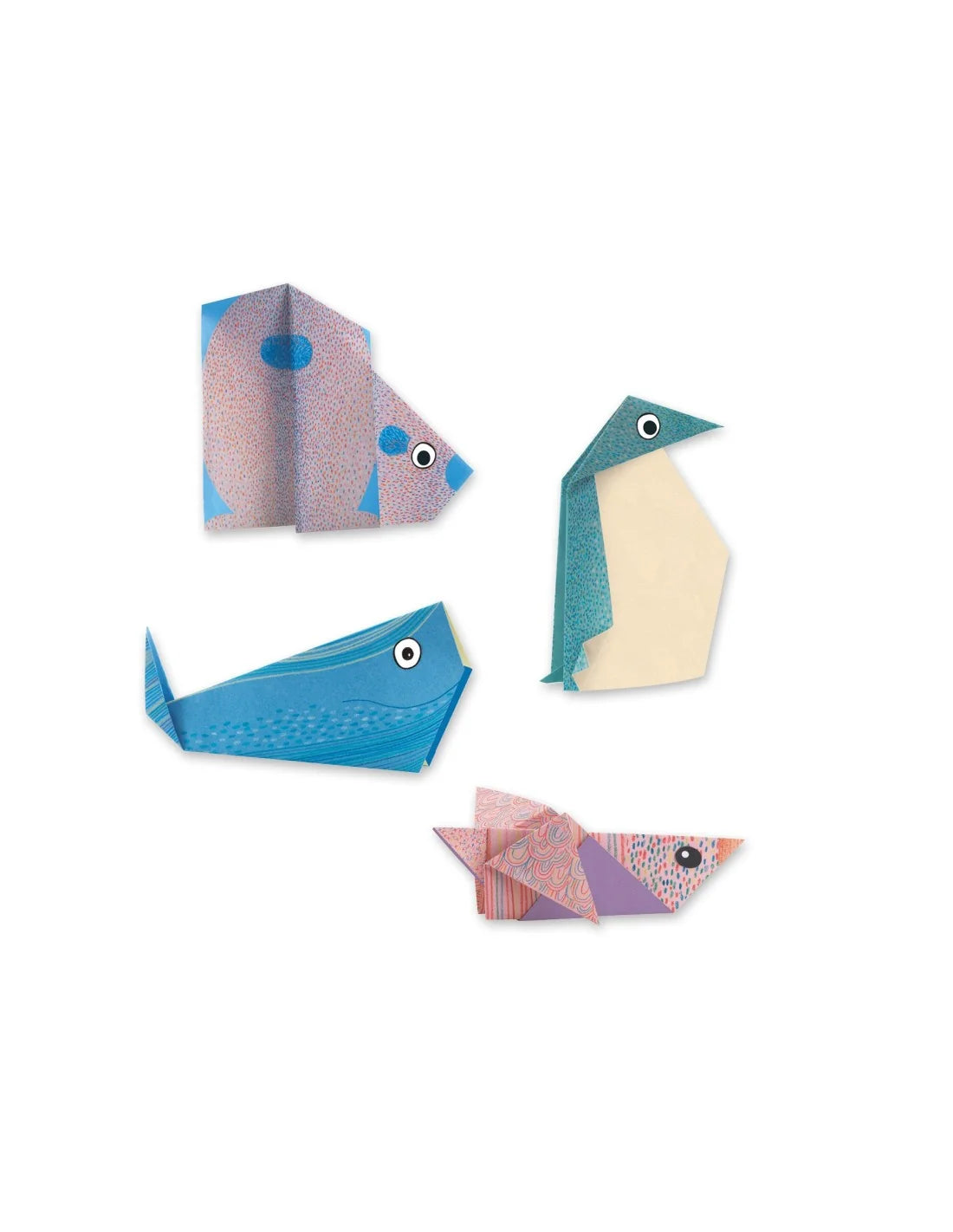 Origami facile - Animaux polaires