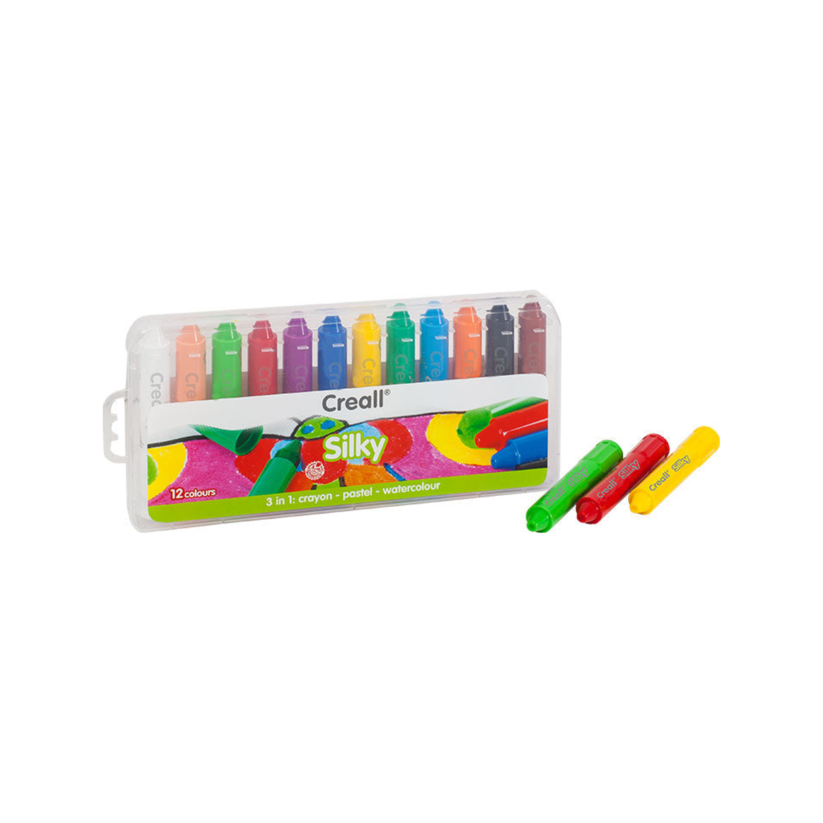 Crayons Creall Silky 3 en 1 (normalisés)