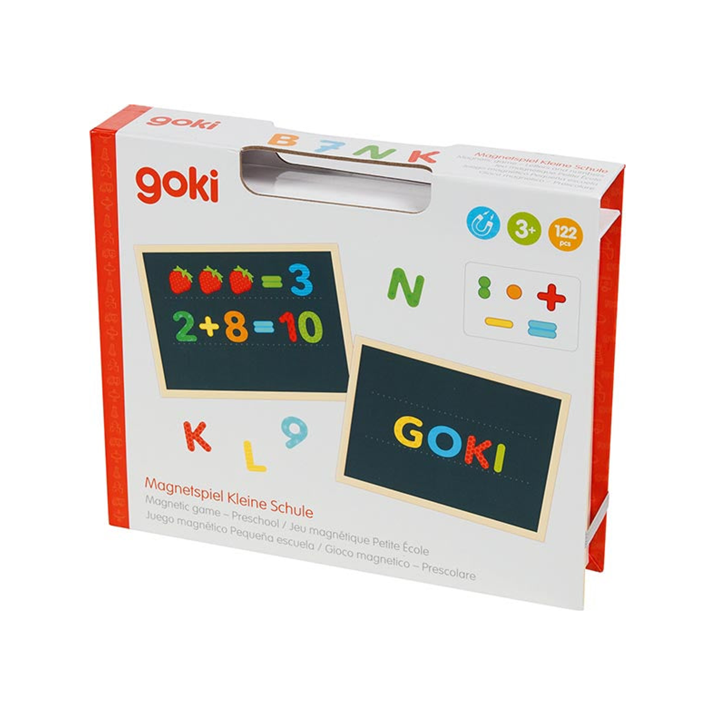 Magnetic Game with Letter and Numbers (normalized)