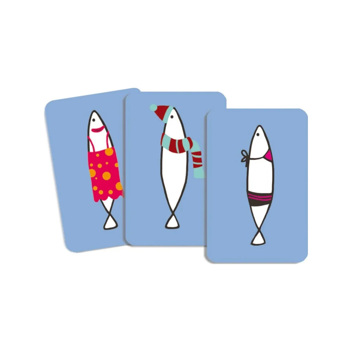 Cartas de juego - Sardinas (normalizado)