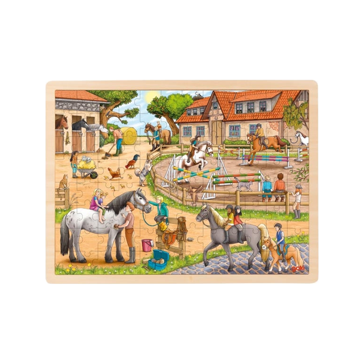 Puzzel met 96 stukjes (genormaliseerd)