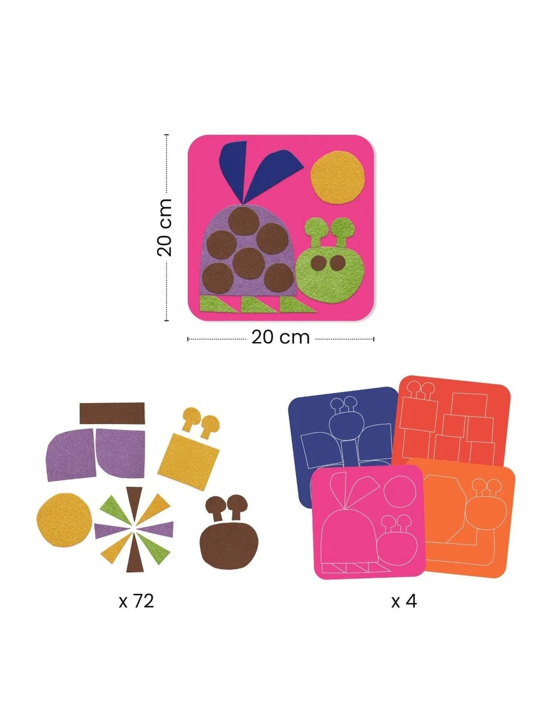 Soft creations - Felt pictures