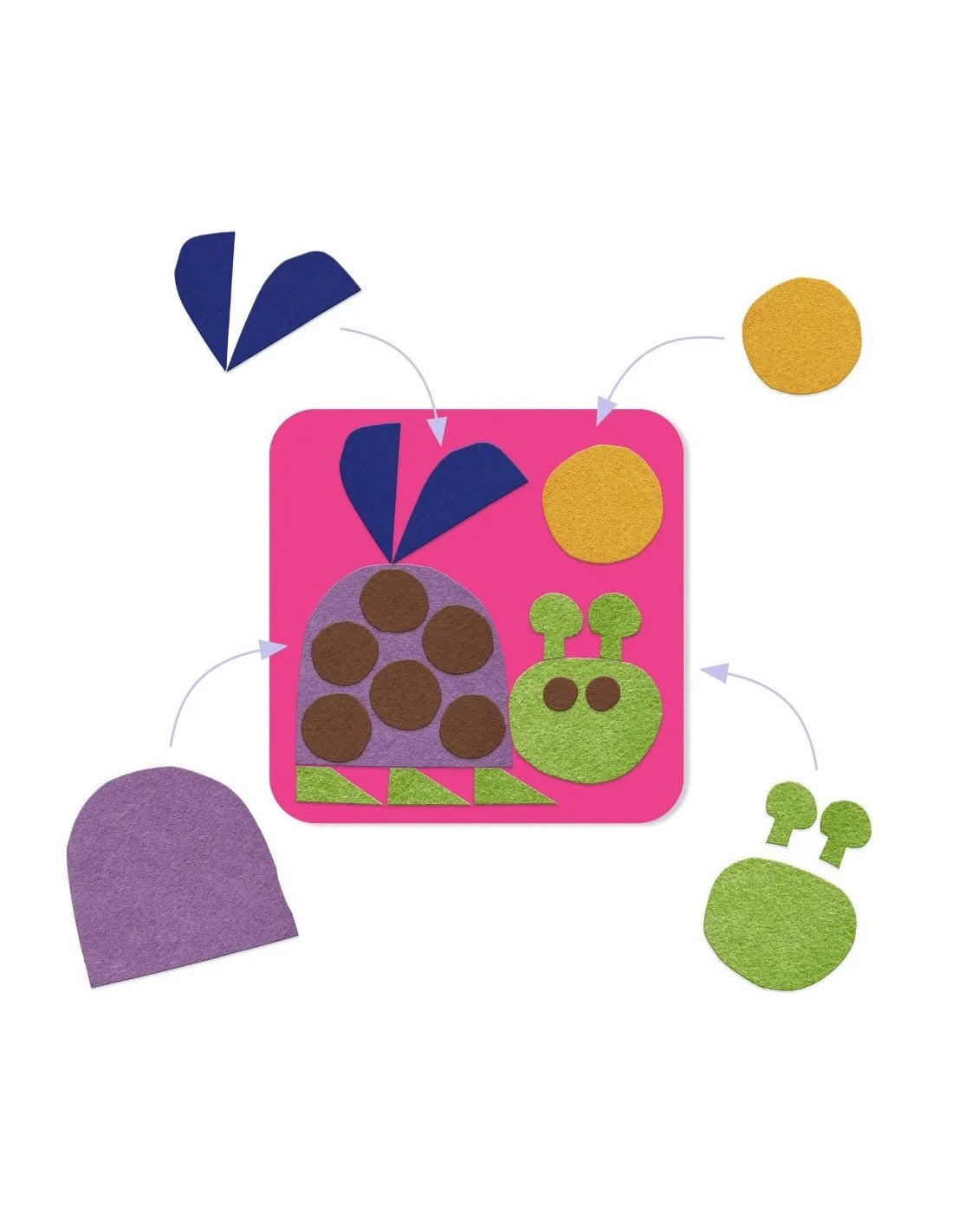 Soft creations - Felt pictures