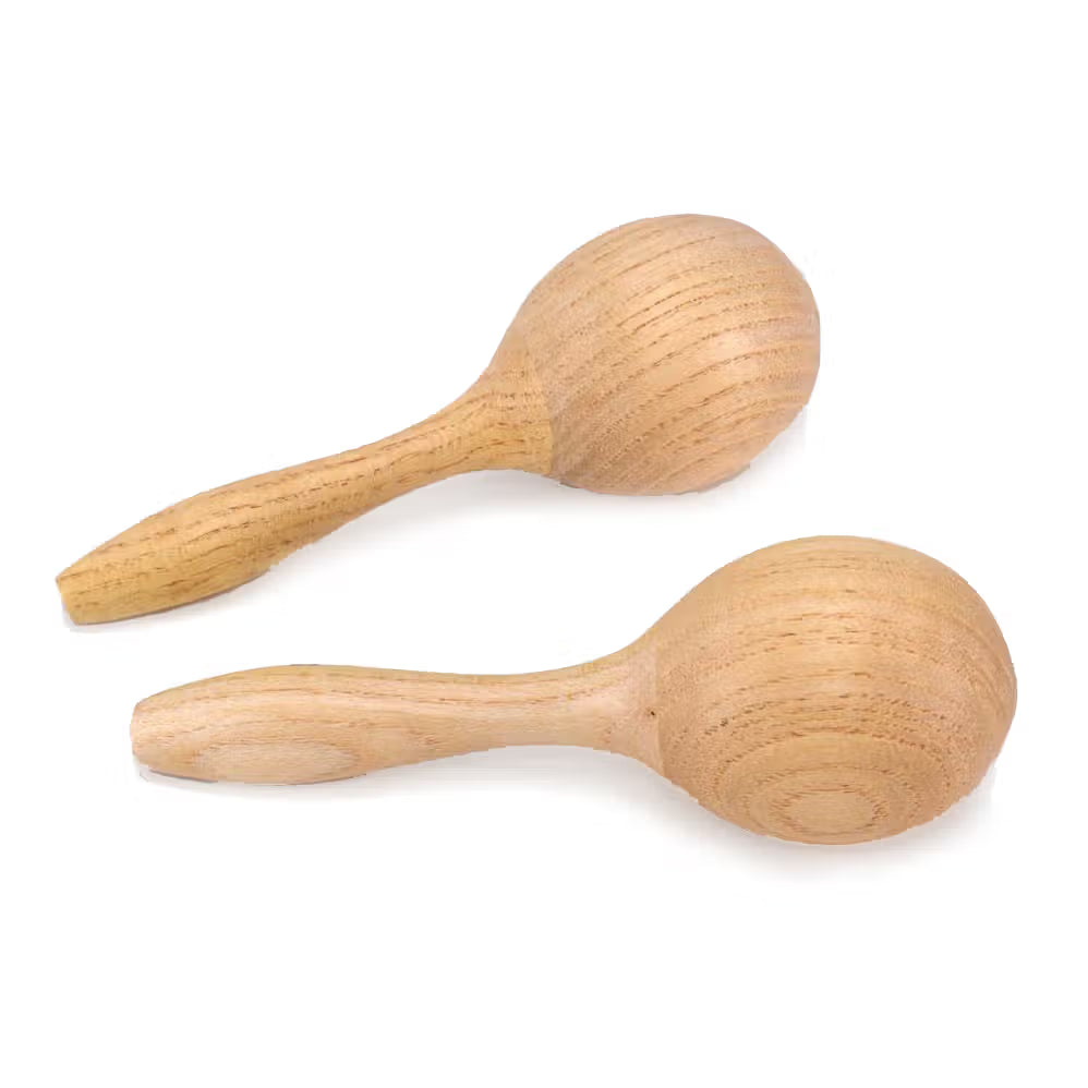 Wooden maracas
