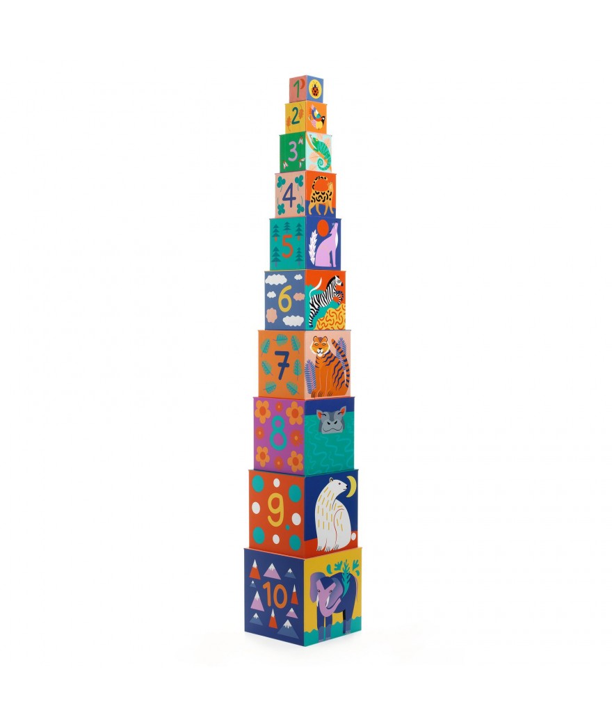 10 Stacking Cubes