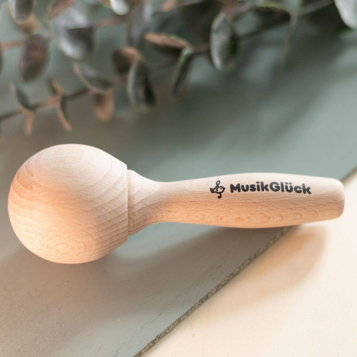 Maracas rammelaar | rattle | babyspeelgoed | houten speelgoed