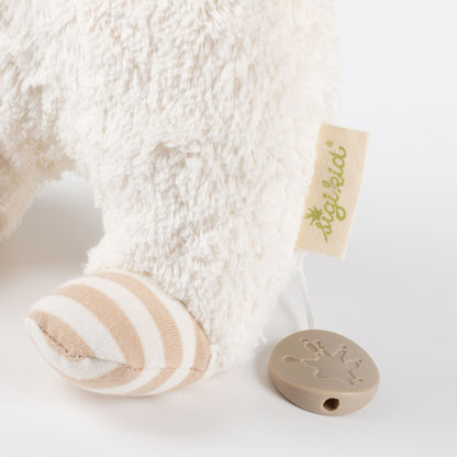 Organic Musical Baby Soft Toy Sheep