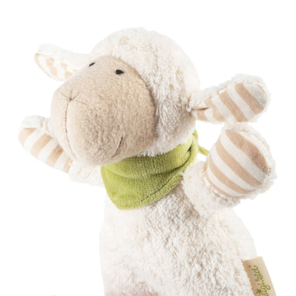 Organic Musical Baby Soft Toy Sheep