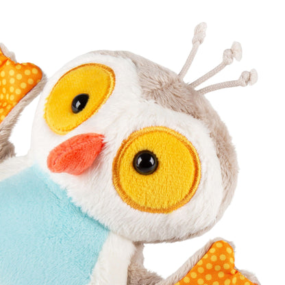 Chouette en peluche musicale