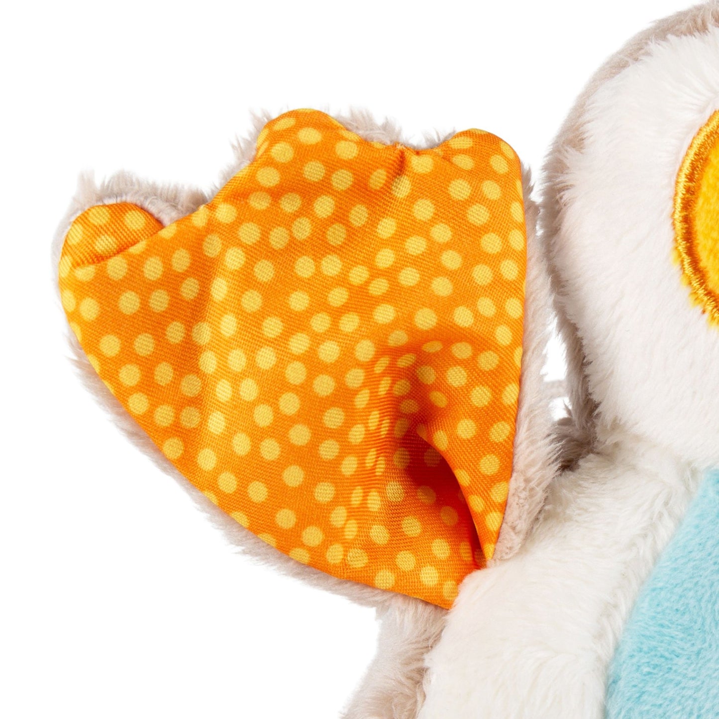 Chouette en peluche musicale