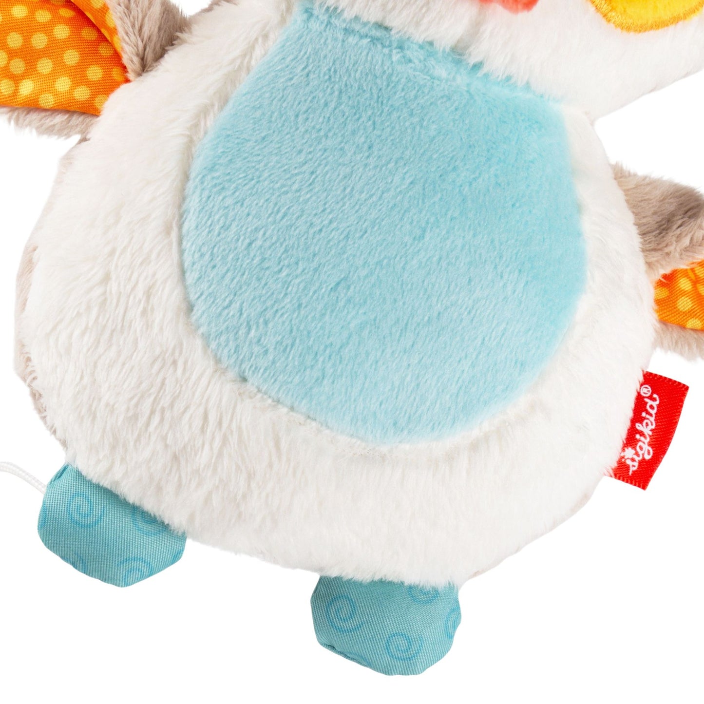Chouette en peluche musicale