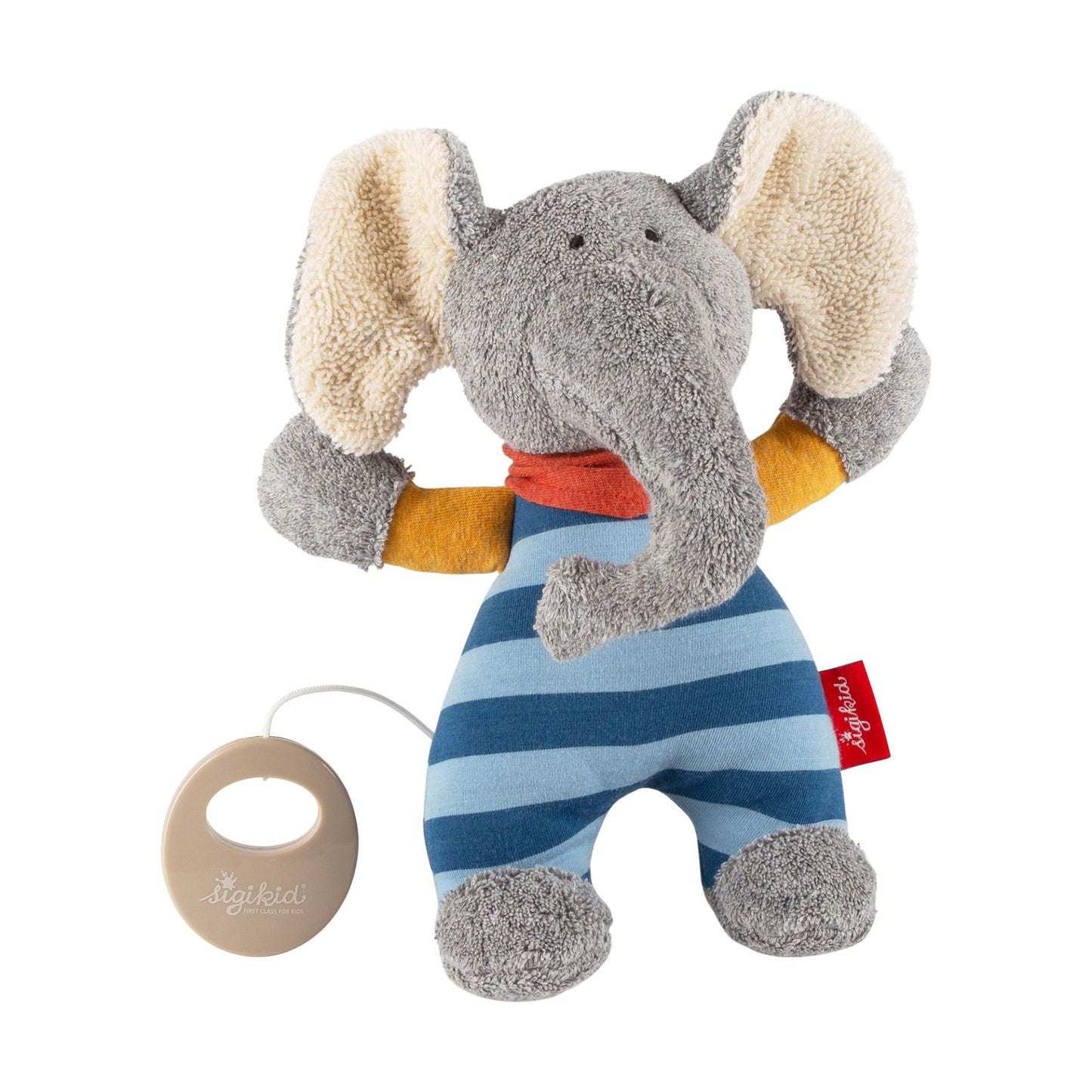 Éléphant musical tout doux « Lolo Lombardo »