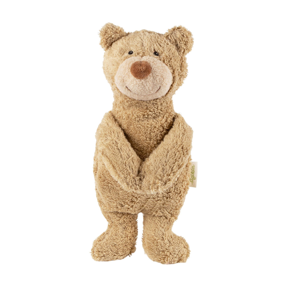 Soft Toy Bear - Organic cotton & Virign Wool