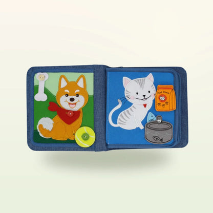 My First Book Montessori Quiet Book - Pet Friends